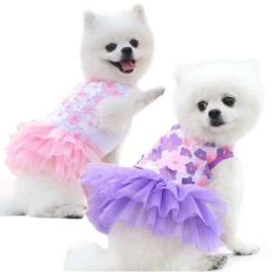 Princess Floral Dog Dress