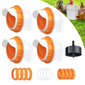 Rainproof DIY Poultry Feeder