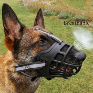 Breathable Silicone Dog Muzzle