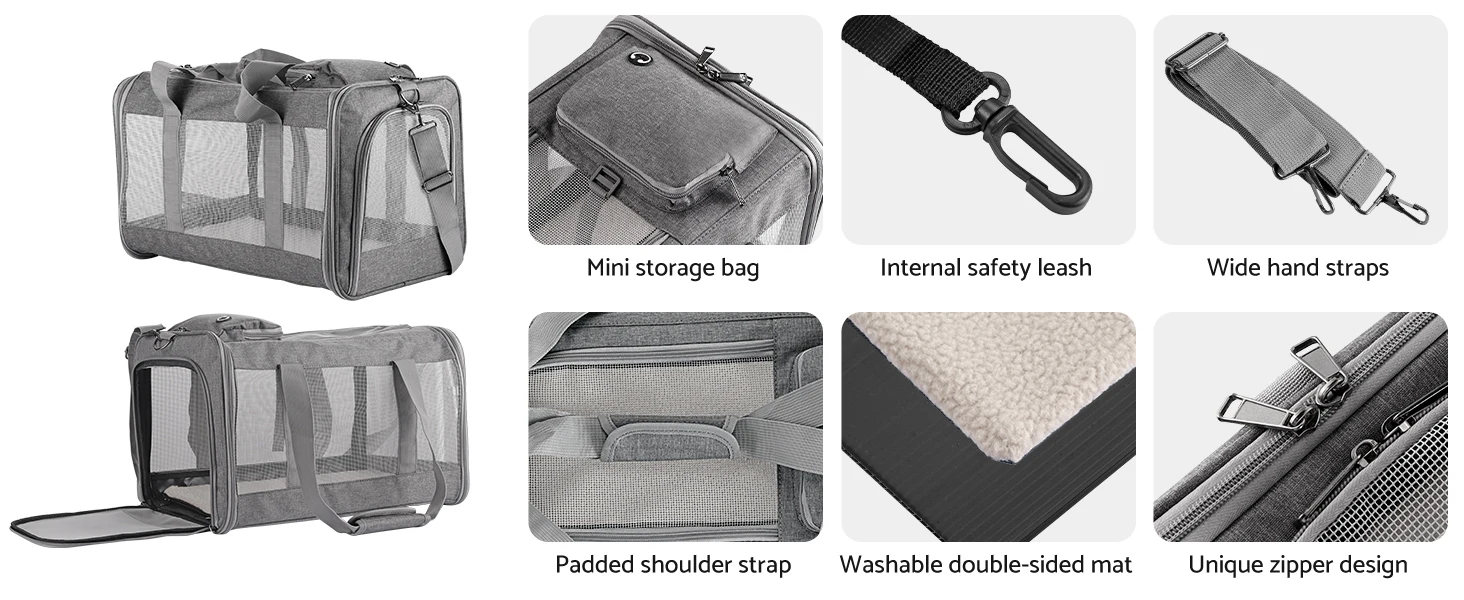 cat carrier dog pet carriers for small dogs soft hard large medium car seat airline approved bag