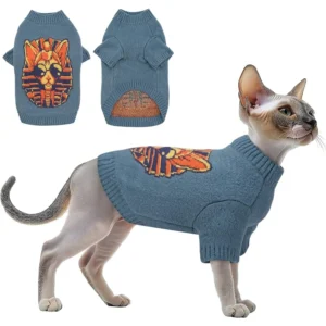 Sphynx Winter Warm Fleece Sweater