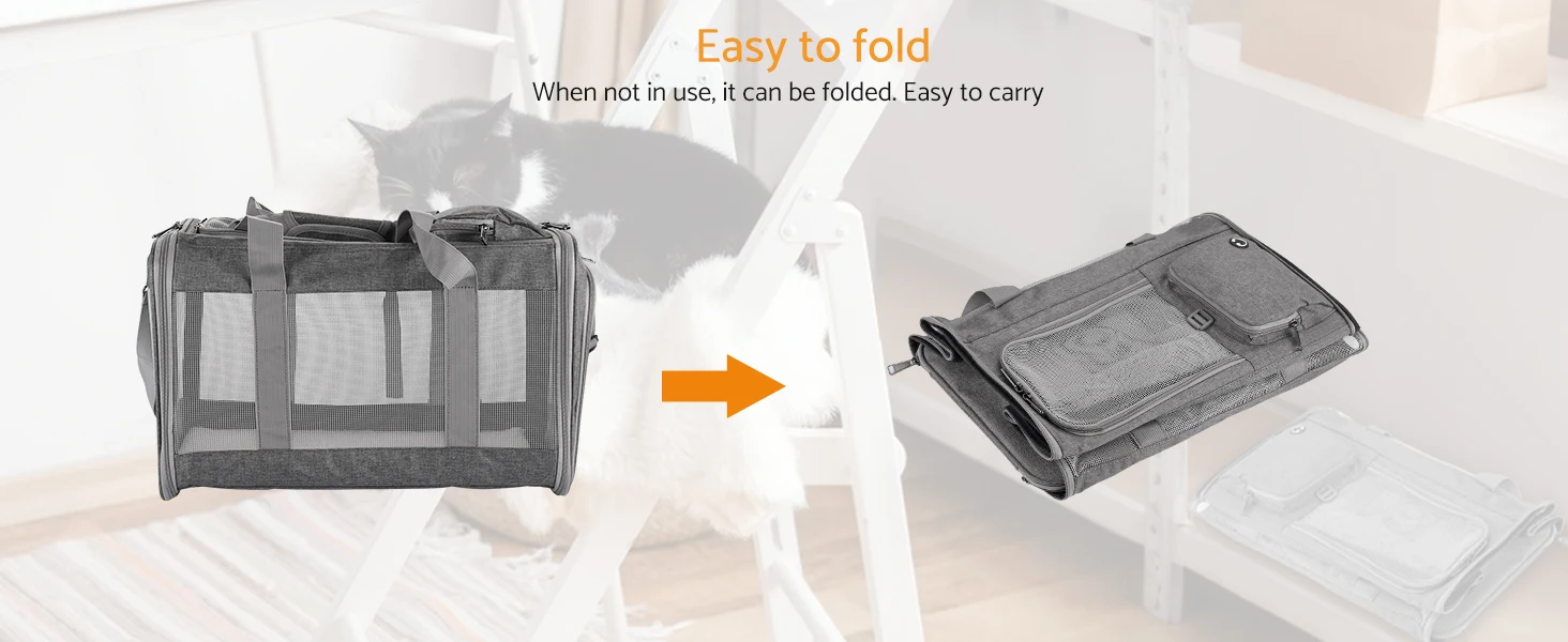 carrier cat pet carriers dog large soft cats small airline approved bag hard travel dogs medium car