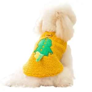 Plush Dog Vest Warm Sleeveless