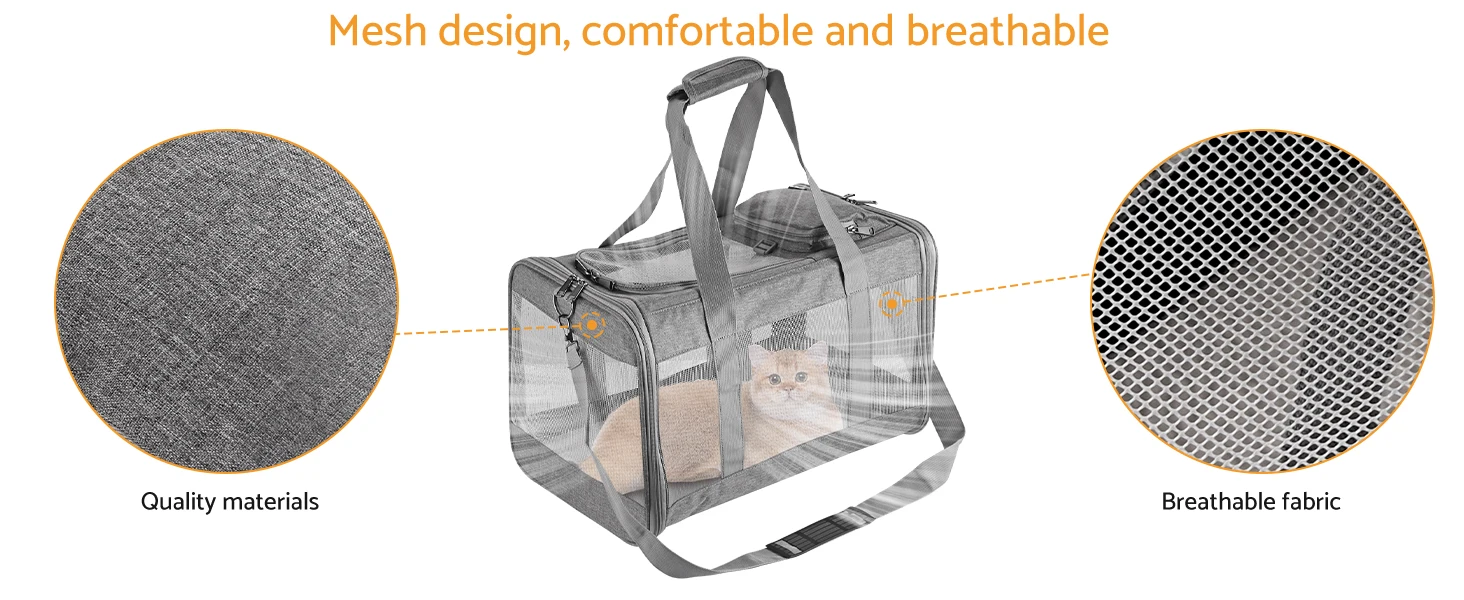 cat carrier dog pet carriers for small dogs soft hard large medium car seat airline approved bag
