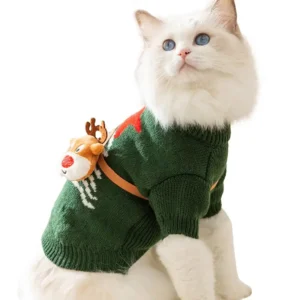 Christmas Puppy Warm Turtleneck