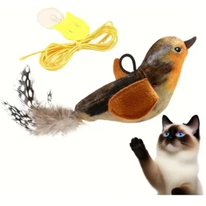 ​Interactive Touch-Activated Bird Toy