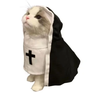 Nun Pet Halloween Costume